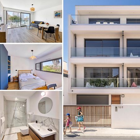South-Of-France T2 Neuf Haut De Gamme, Climatise, Parking Gratuit, 2Eme Ligne Balcon 카르농 플라주 외부 사진