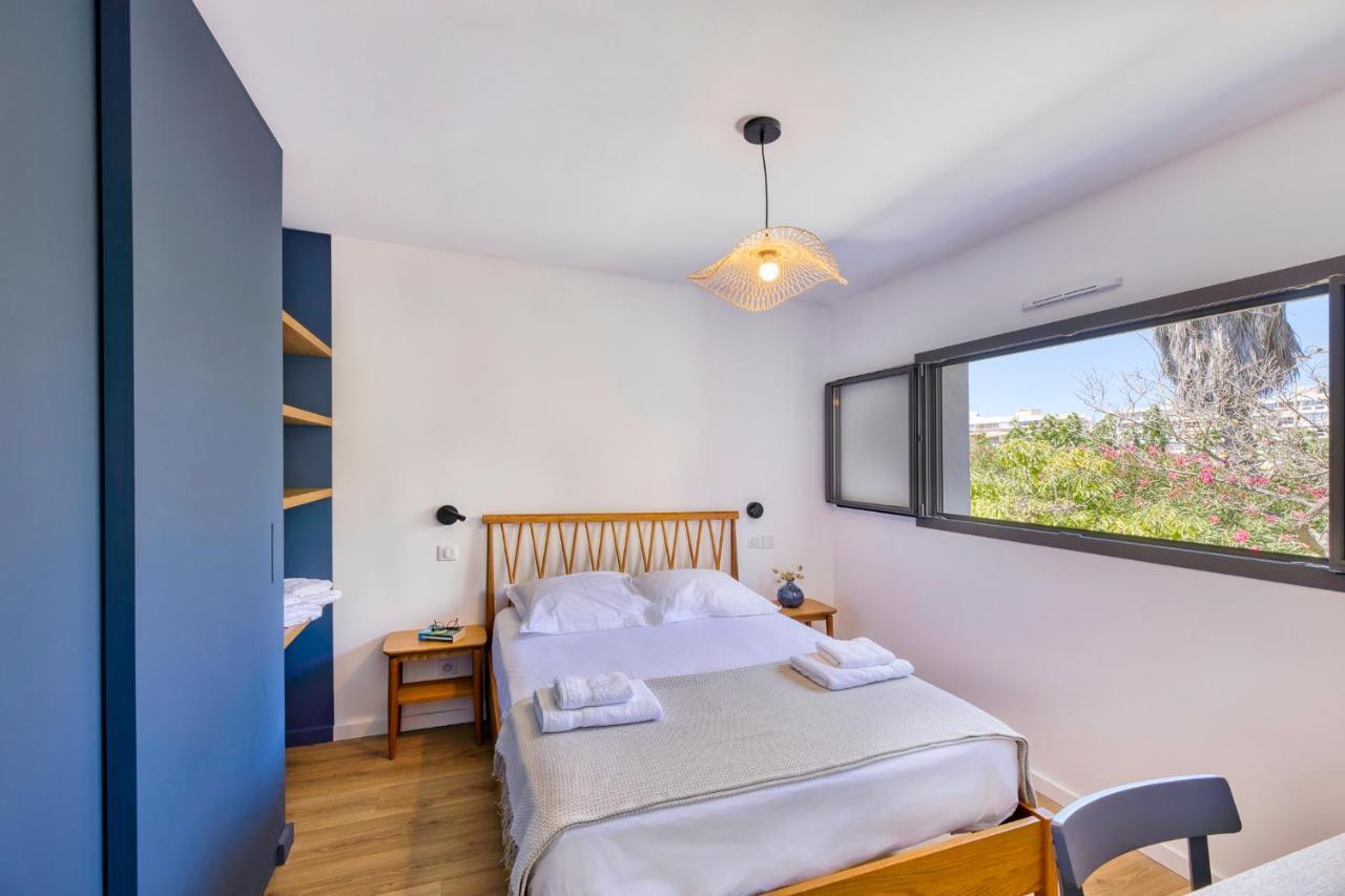 South-Of-France T2 Neuf Haut De Gamme, Climatise, Parking Gratuit, 2Eme Ligne Balcon 카르농 플라주 외부 사진