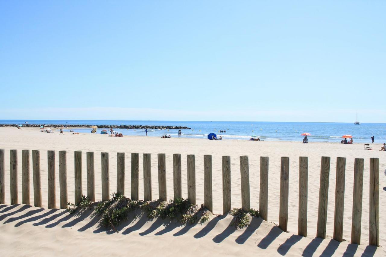 South-Of-France T2 Neuf Haut De Gamme, Climatise, Parking Gratuit, 2Eme Ligne Balcon 카르농 플라주 외부 사진
