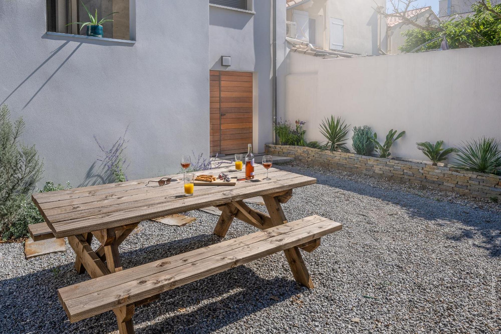 South-Of-France T2 Neuf Haut De Gamme, Climatise, Parking Gratuit, 2Eme Ligne Balcon 카르농 플라주 외부 사진